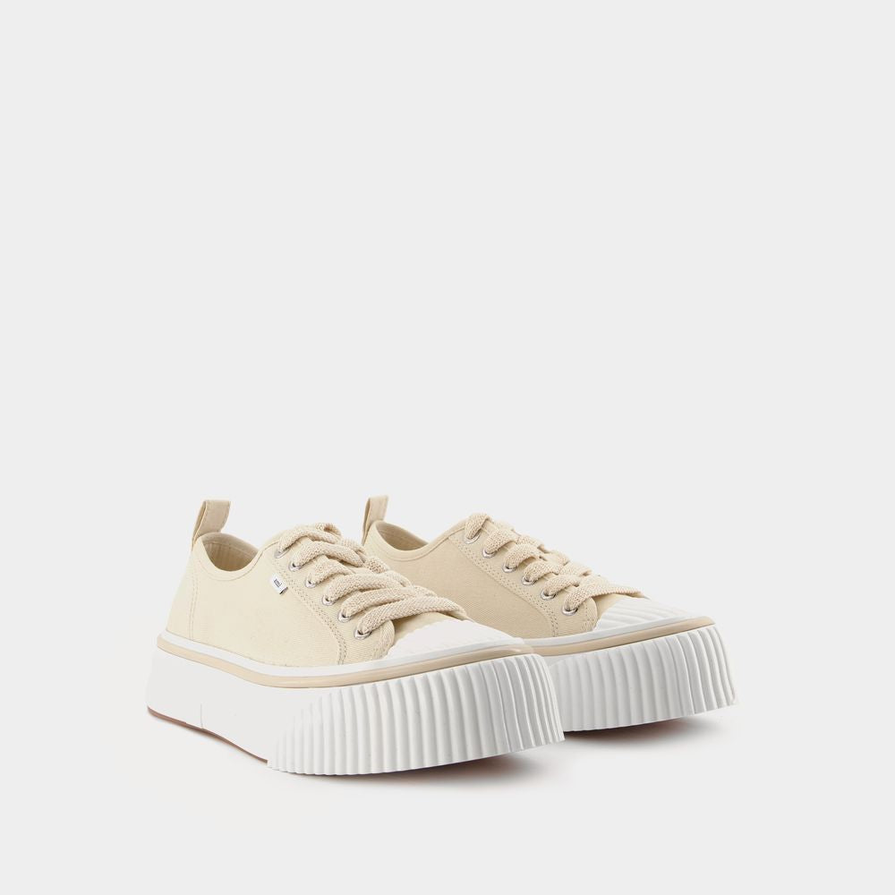 AMI PARIS Classic White Low Top Sneakers for Men - SS24 Collection