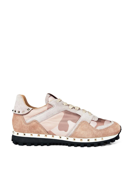 VALENTINO GARAVANI Studded Camo Sneaker - Women's SS25 Edition