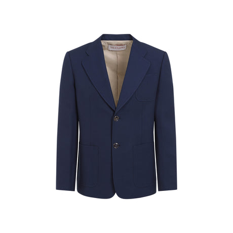 VALENTINO Exquisite 100% Virgin Wool Jacket for Men - Spring Summer 25