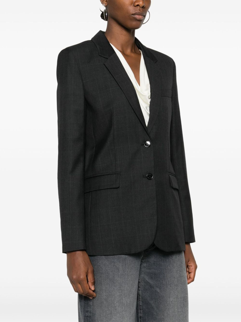 ISABEL MARANT Scottish Check Blazer for Women - Fall/Winter 2024