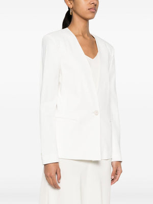 ISABEL MARANT White V-Neck Blazer Jacket for Women