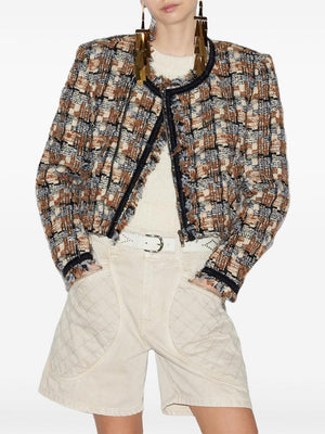 ISABEL MARANT Chic Woolen Mini Jacket