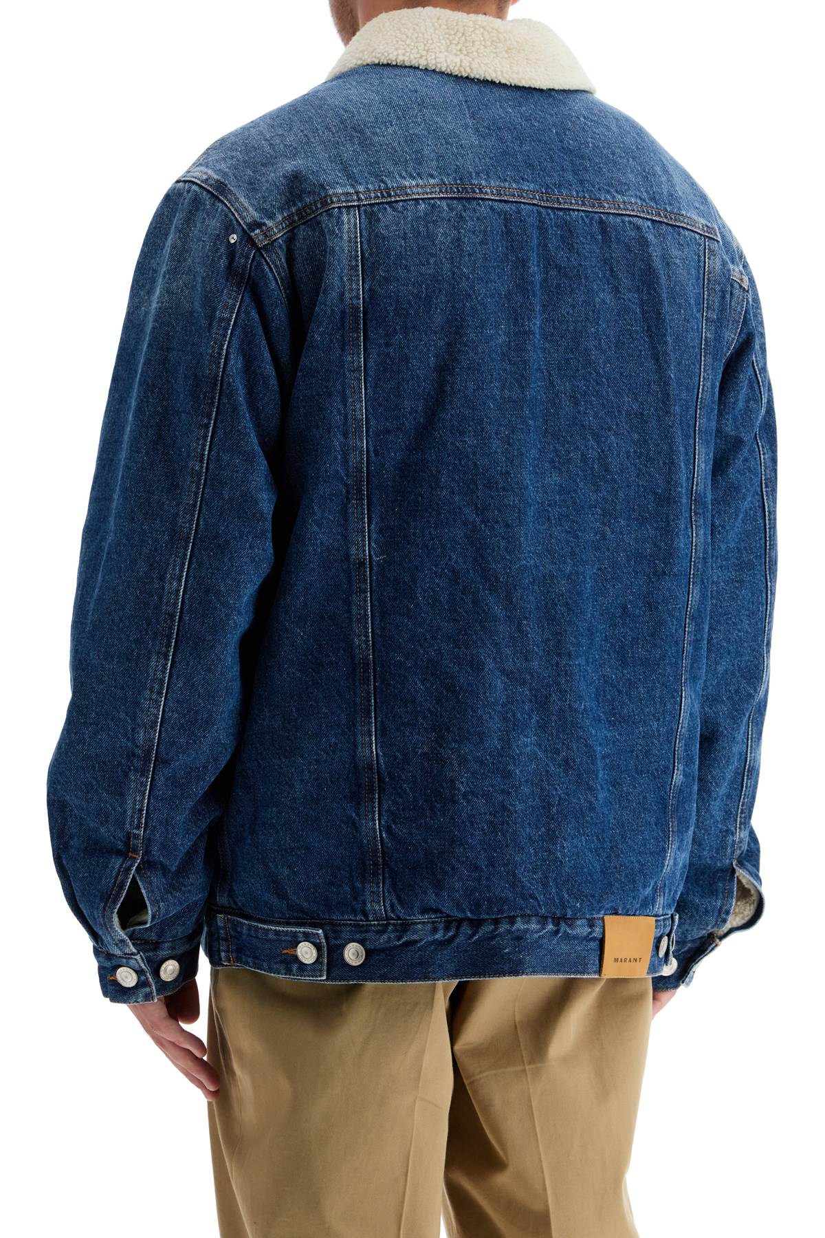 ISABEL MARANT Classic Denim Jacket for Men - L Size