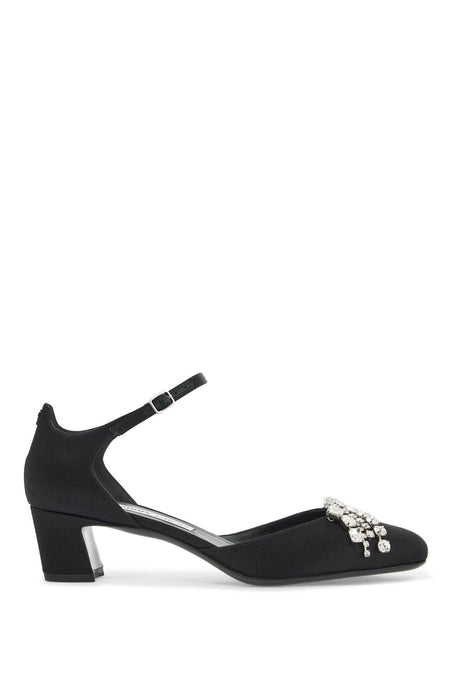 JIMMY CHOO Verity Block Heel Pumps