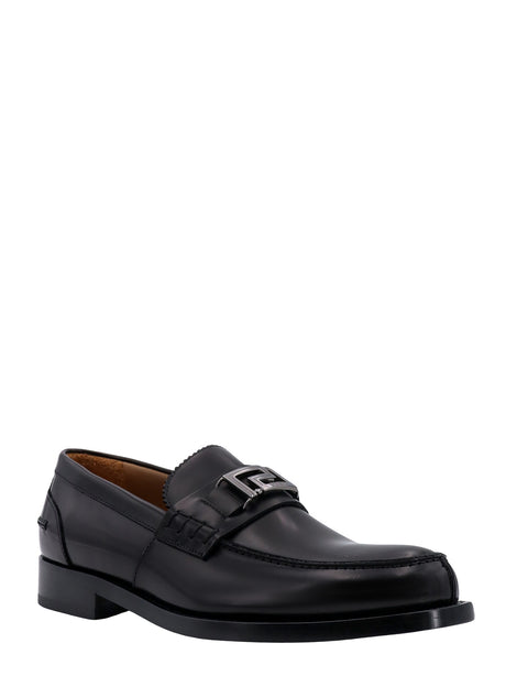 VERSACE Sleek Patent Leather Loafer