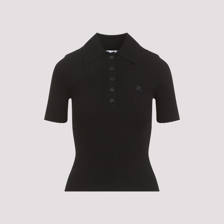 COURREGÈS Signature Polo for Women - SS25 Collection