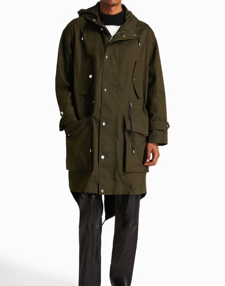 BALMAIN Men's Fishtail Parka Jacket