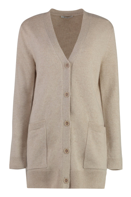 MAX MARA Wool and Cashmere Cardigan with Sequin Detail