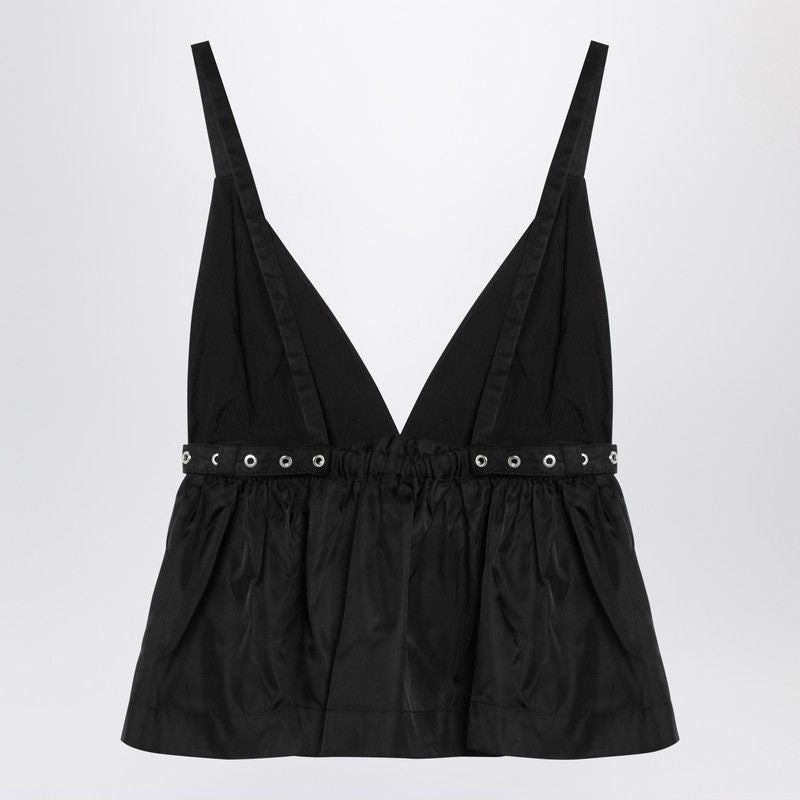 GANNI Duchesse Top with Strap - SS25