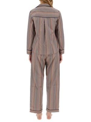 PAUL SMITH Striped Pattern Pajama Set - Size S