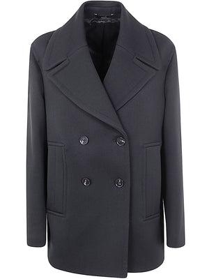 PAUL SMITH Women's Wool Blend Short Double Breasted Jacket