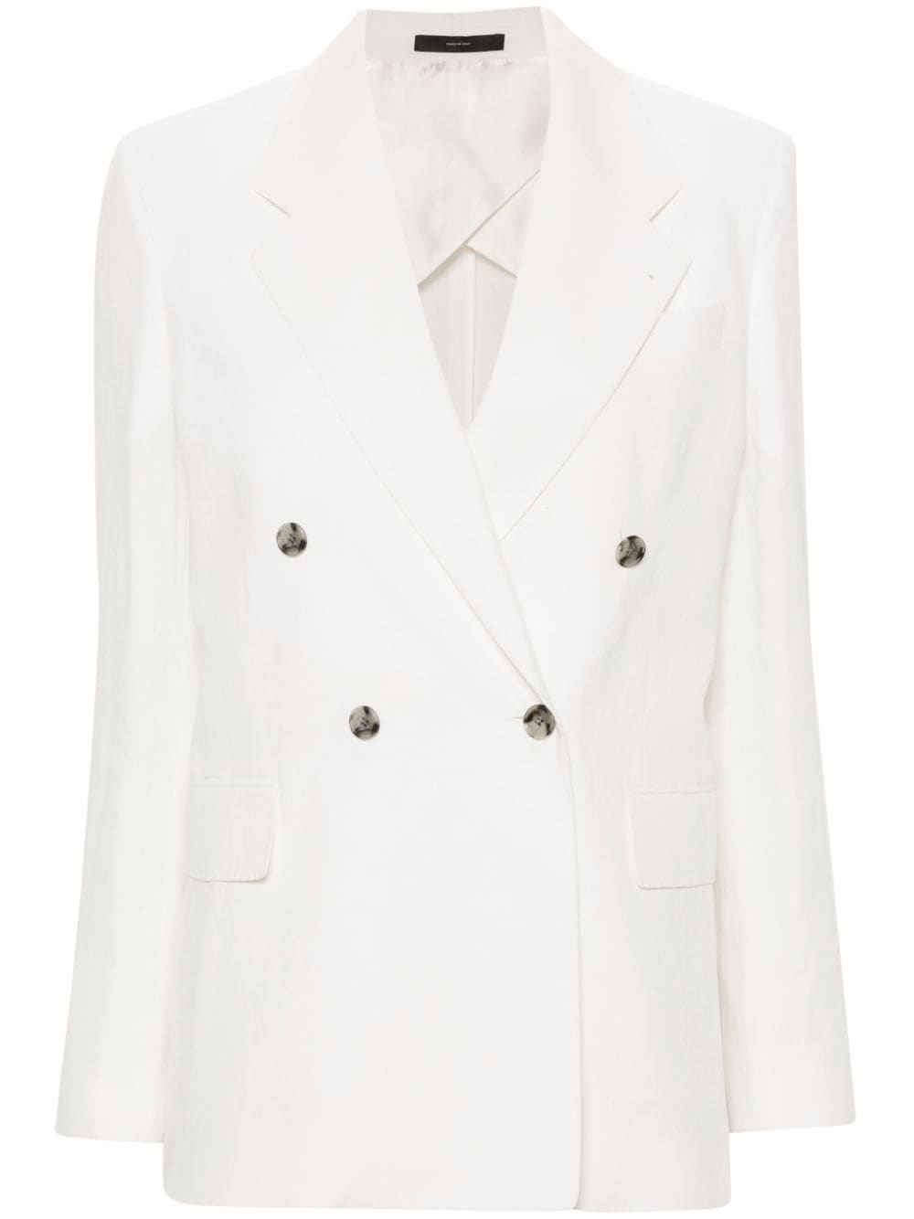 PAUL SMITH LINEN DOUBLE-BREASTED JACKET