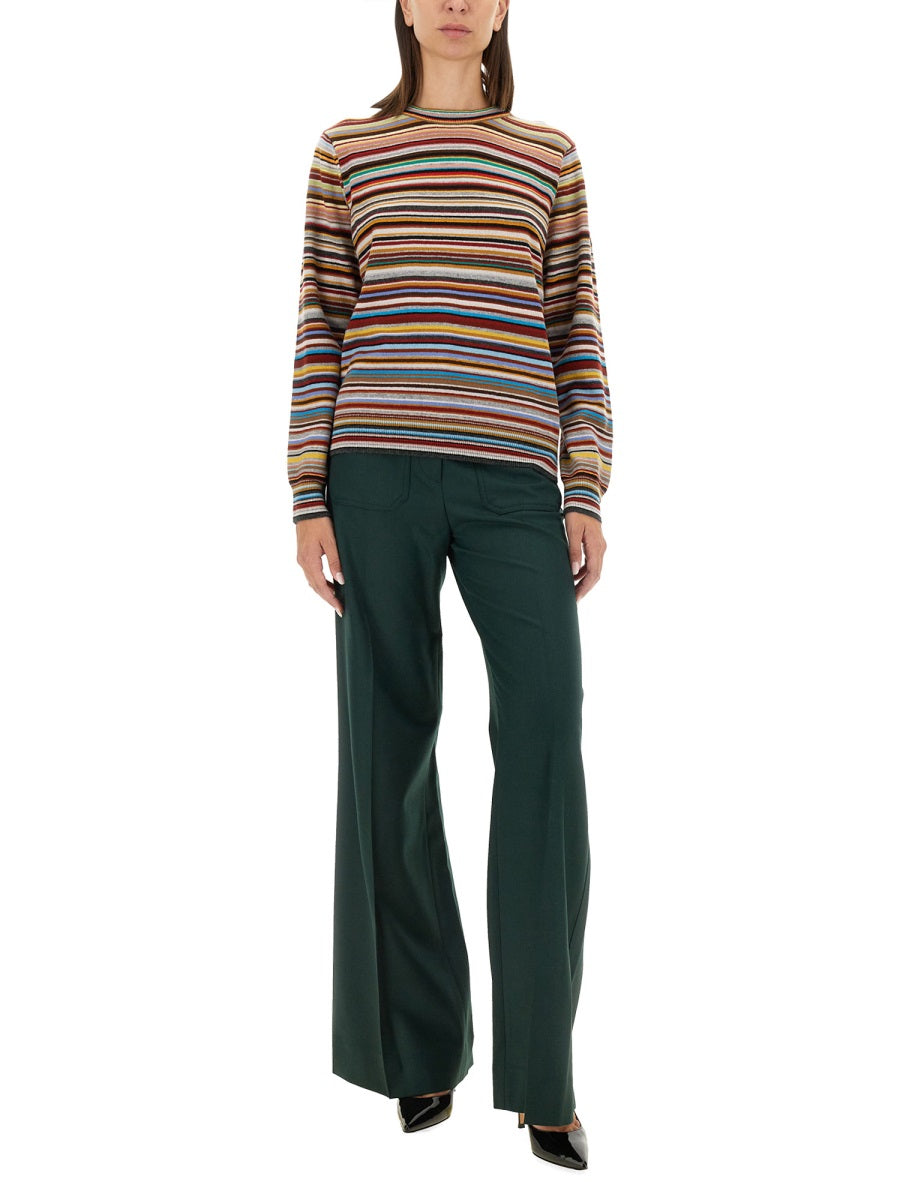 PAUL SMITH Cashmere Crewneck Sweater - Regular Fit, Size S