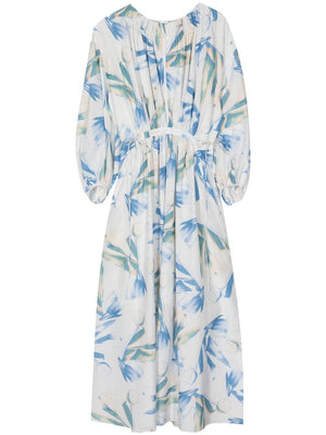 PAUL SMITH Floral Print Keyhole Detail Dress for Women