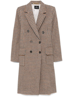 PAUL SMITH Double-Breasted Houndstooth Jacket for Women - FW24