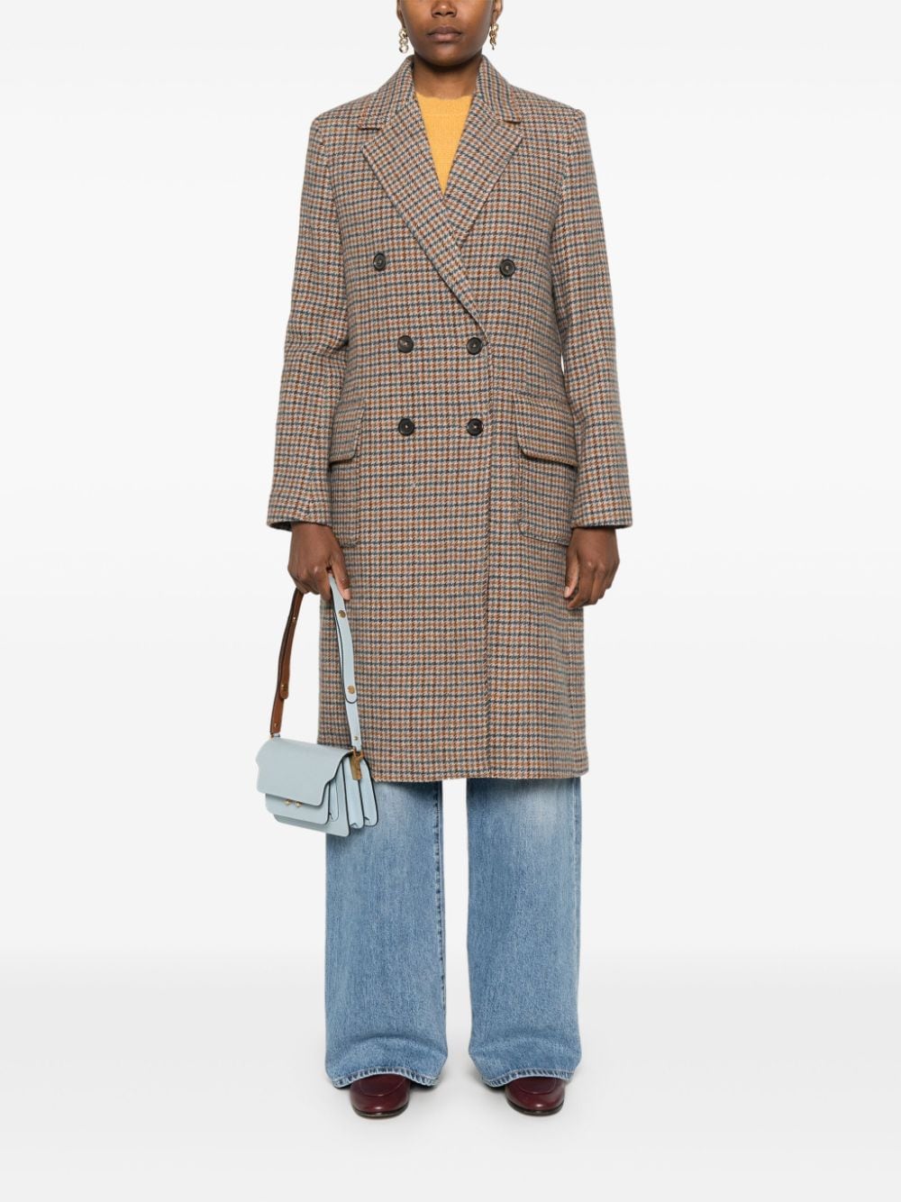 PAUL SMITH Double-Breasted Houndstooth Jacket for Women - FW24