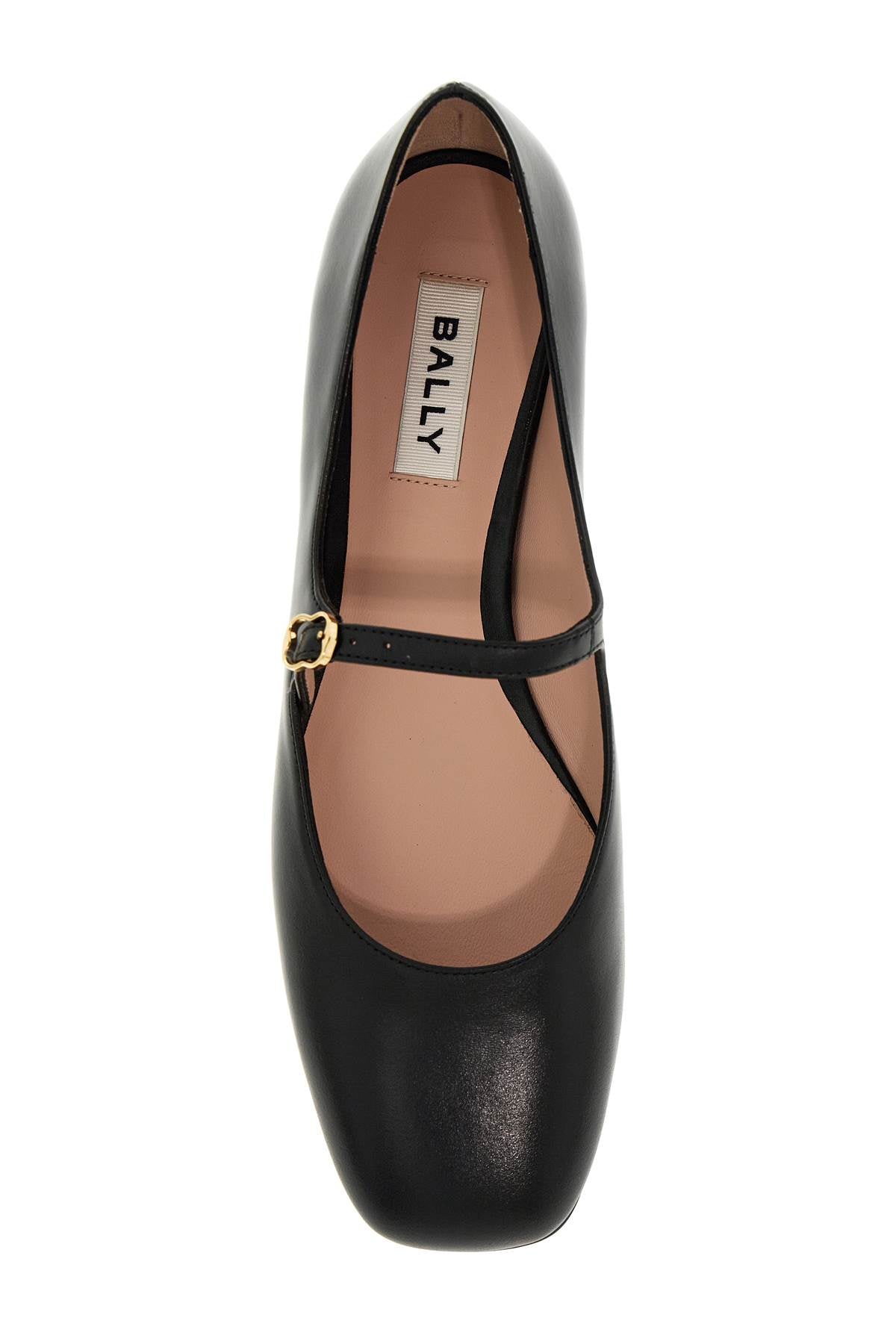 BALLY Elegant Mary Jane Inspired Ballerina Flats