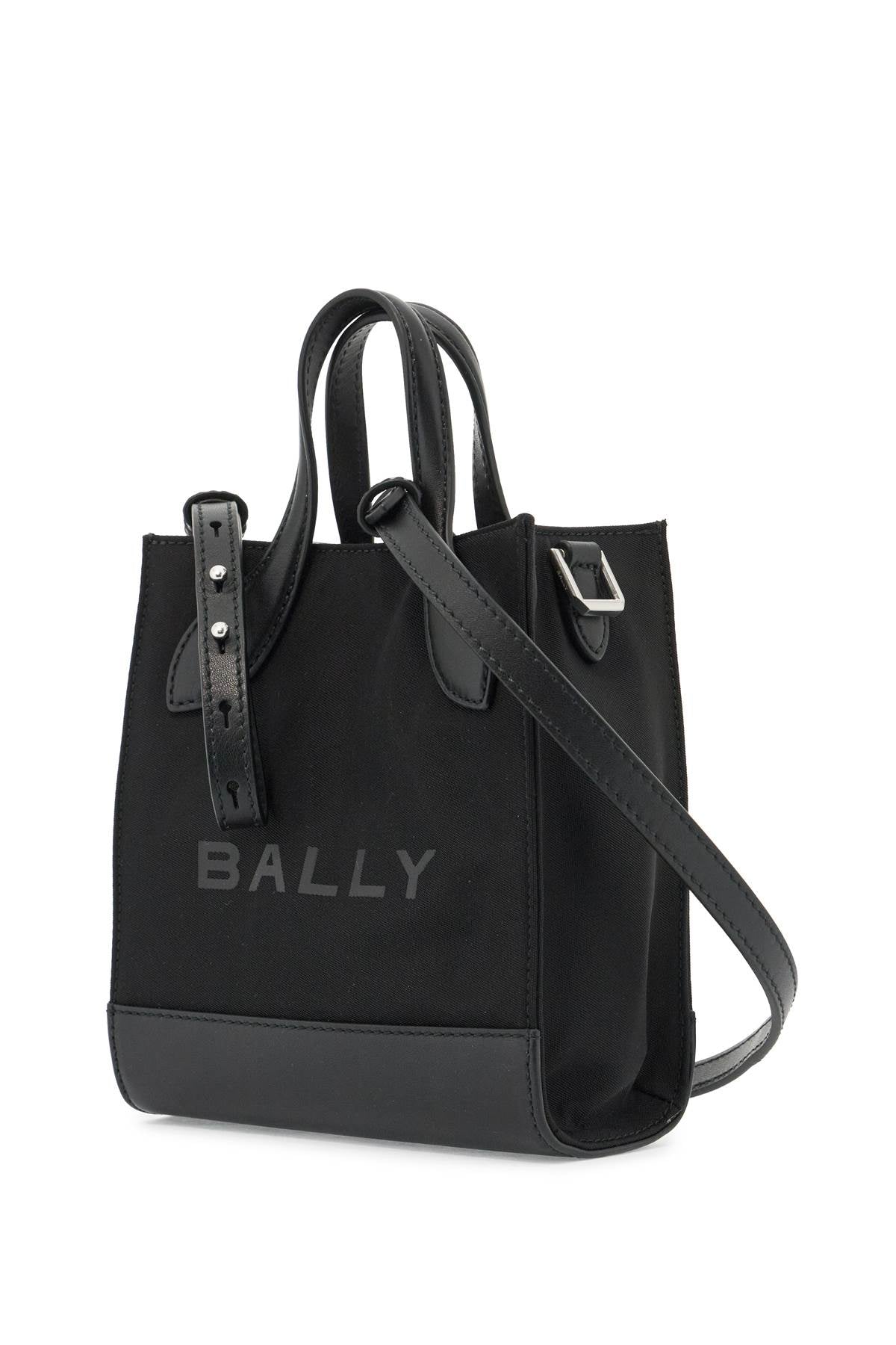 BALLY Chic Mini Canvas Handbag