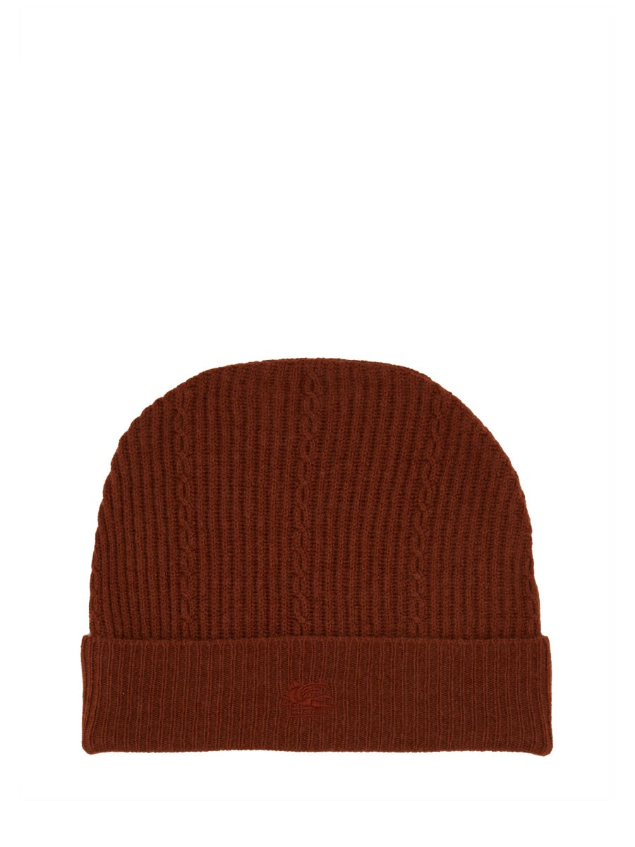 ETRO Chic Logo Beanie Hat