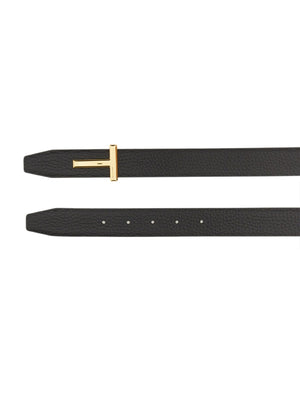 TOM FORD Reversible T Line Leather Belt for Women