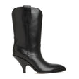 BALLY Fashionable Black Leather Boots for Women | High Heel Design | FW23 Collection