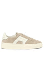 SANTONI Beige Women's Sneakers for 2024 Fashion Season