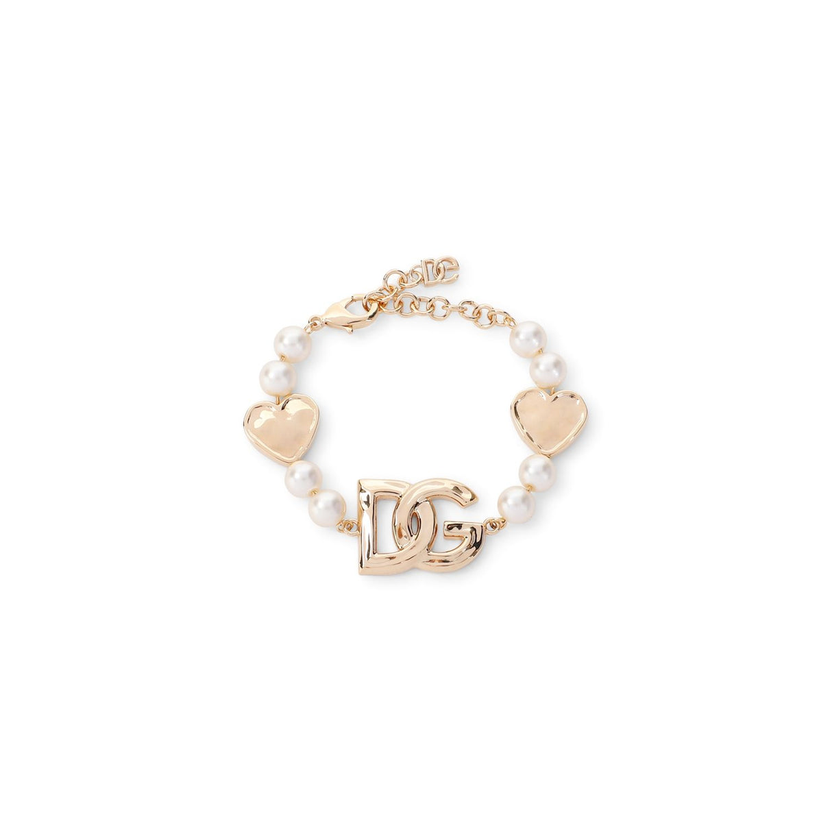 DOLCE & GABBANA Elegant Metallic Brass Bracelet