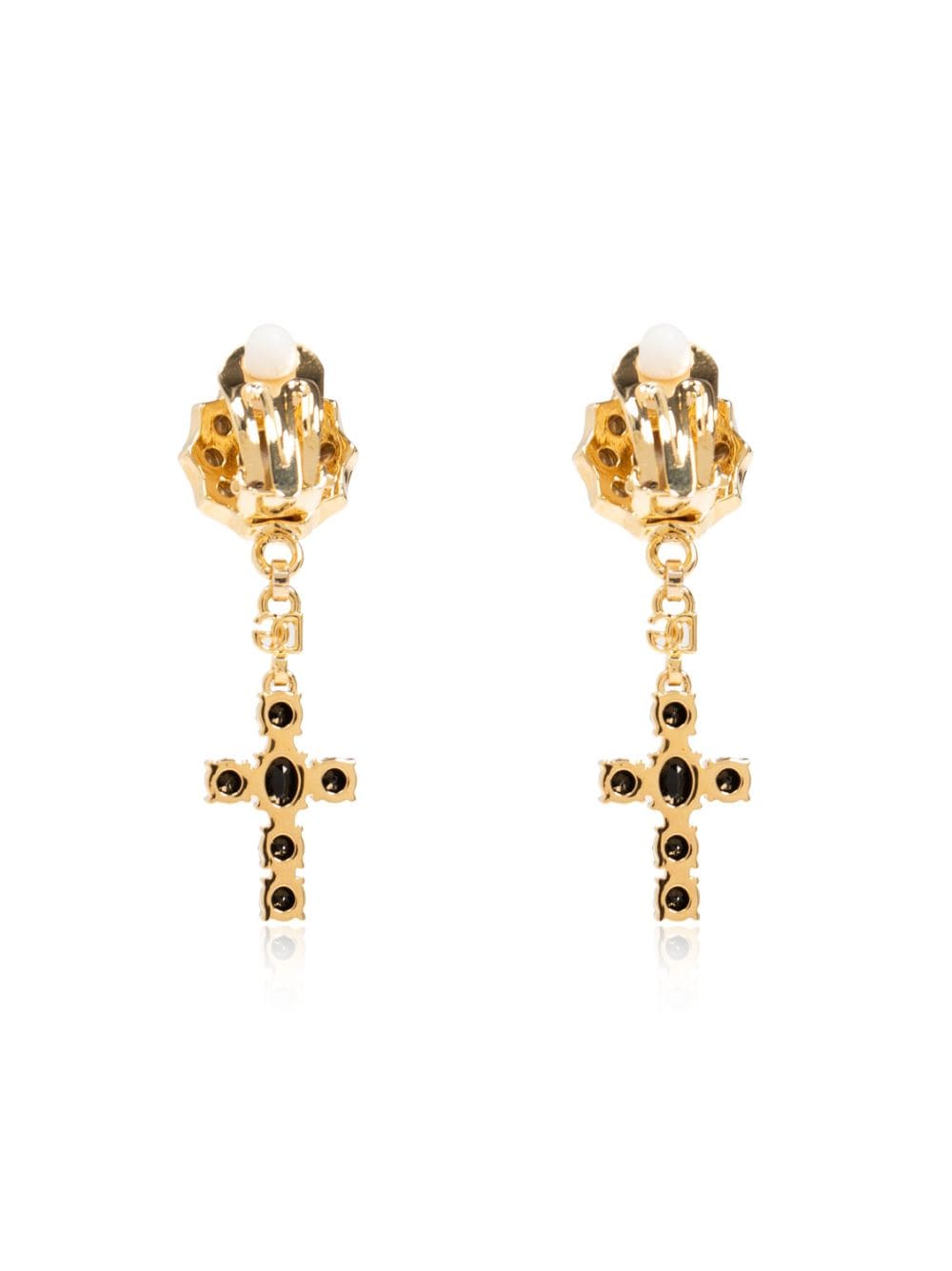 DOLCE & GABBANA Strass-Embellished Drop Earrings