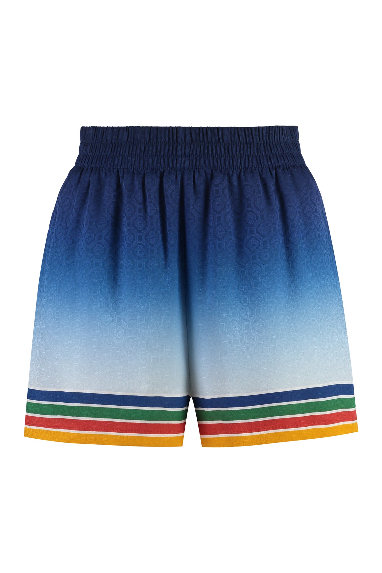 CASABLANCA Stylish FW23 Multicolor Silk Shorts for Women