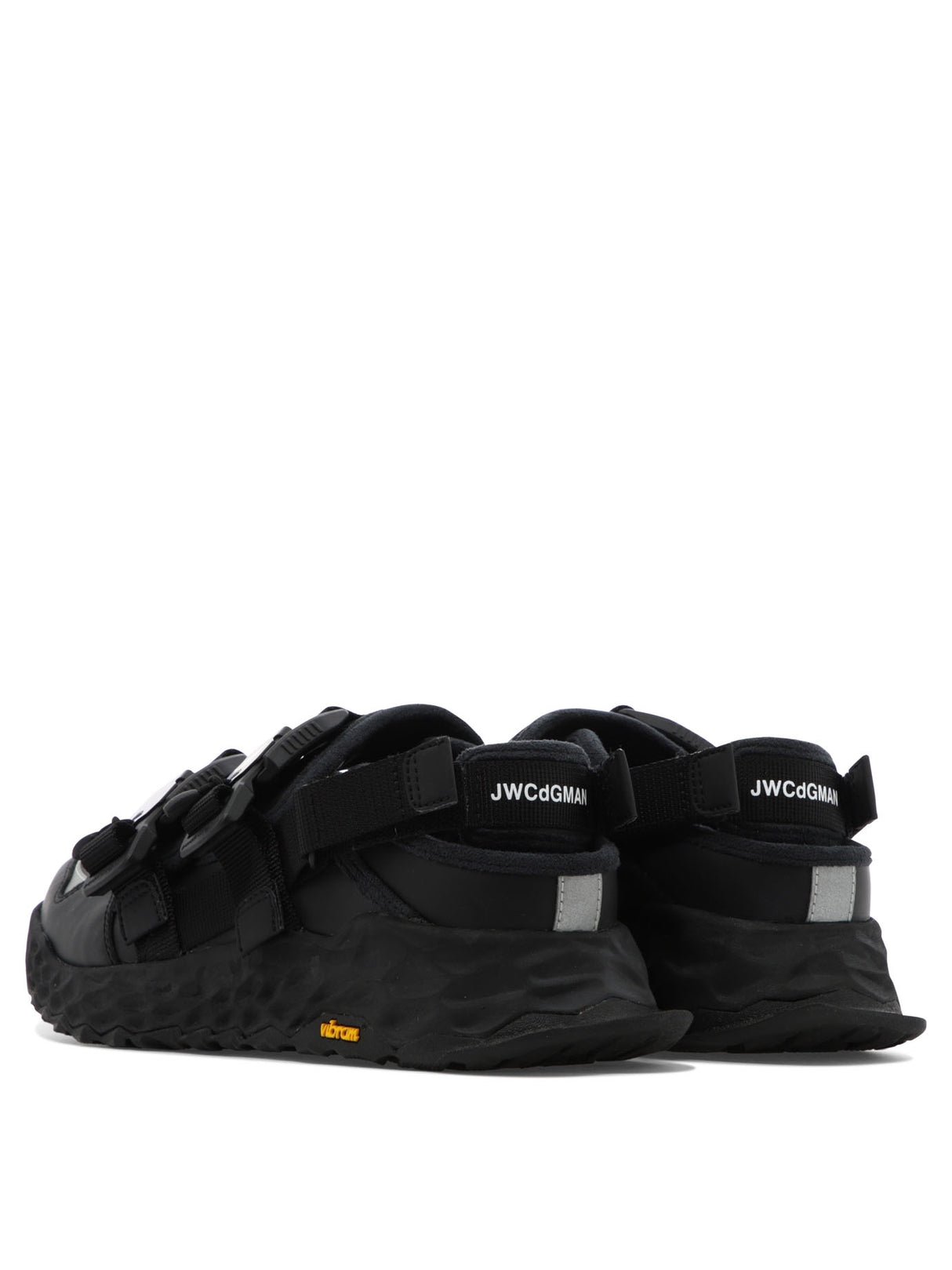 JUNYA WATANABE MAN X NEW BALANCE Men's Black Leather Sandals for FW22