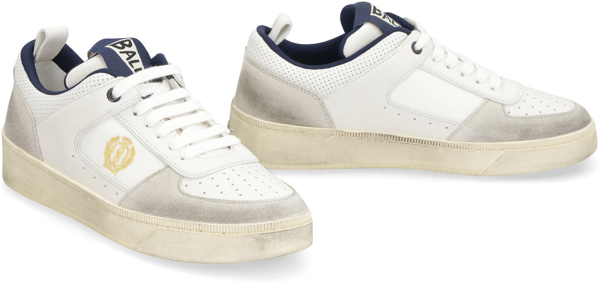 BALLY White Low-Top Sneakers for Women - FW23 Collection