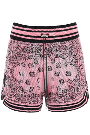 AMIRI Bandana Knit Shorts for Women - Mixed Colors