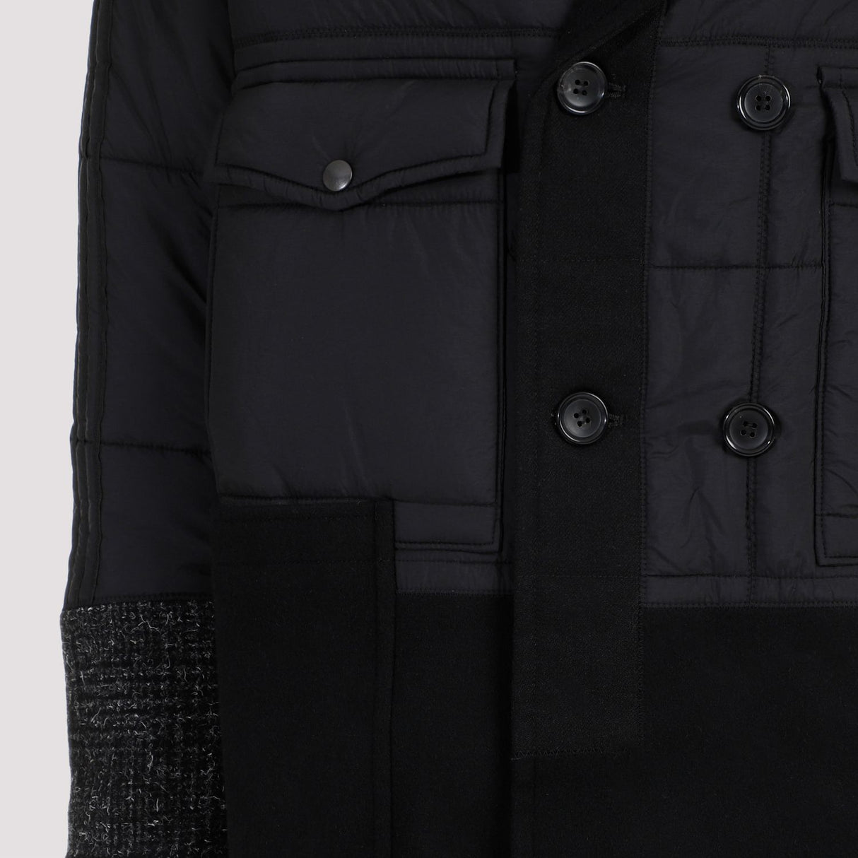 JUNYA WATANABE Men's Panelled Padded Jacket for FW23