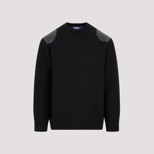 JUNYA WATANABE Men's Black Wool Sweater for FW23