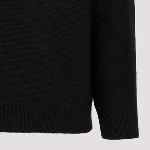 JUNYA WATANABE Men's Black Wool Sweater for FW23