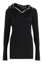 Y/PROJECT Knit Dress with Half Zip and V-Neck for Women