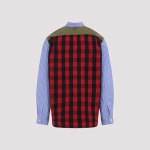 JUNYA WATANABE Multicolor Cotton Shirt for Men