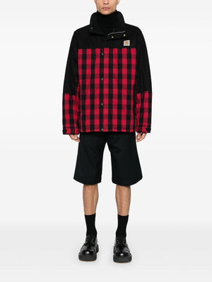 JUNYA WATANABE Checkered Design Men's Jacket for Fall/Winter 2024