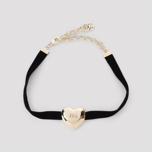 DOLCE & GABBANA Elegant Brass Necklace for Women - FW24 Collection