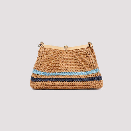 ETRO Boho-Chic Woven Bucket Bag