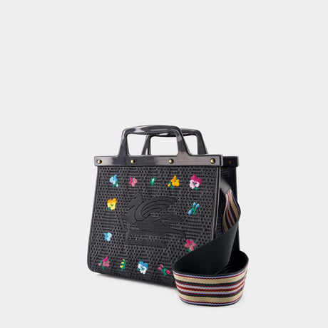 ETRO Love Trotter Handbag for Women - Black SS24