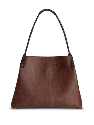 ETRO Medium Paisley Jacquard Tote Handbag