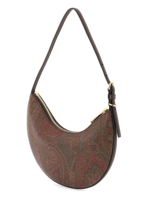 ETRO Luxurious Italian Leather Women's Shoulder Bag in SS24 Brown