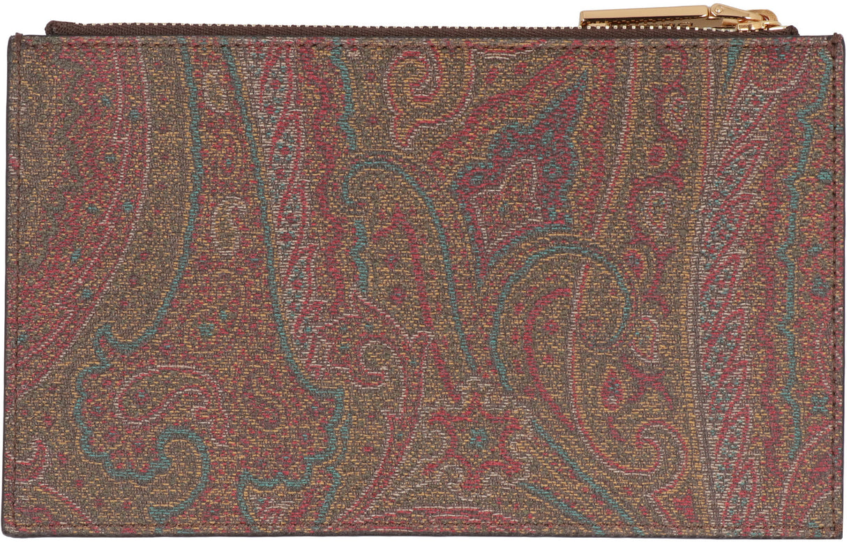 ETRO Elegant Paisley Mini Pouch Handbag 18.5cm x 11cm