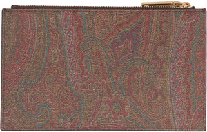 ETRO Elegant Paisley Mini Pouch Handbag 18.5cm x 11cm