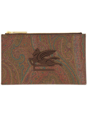 ETRO Mini Paisley Jacquard Pouch Handbag