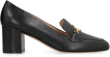 BALLY Elegant Mini Leather Pump with 5.5cm Heel