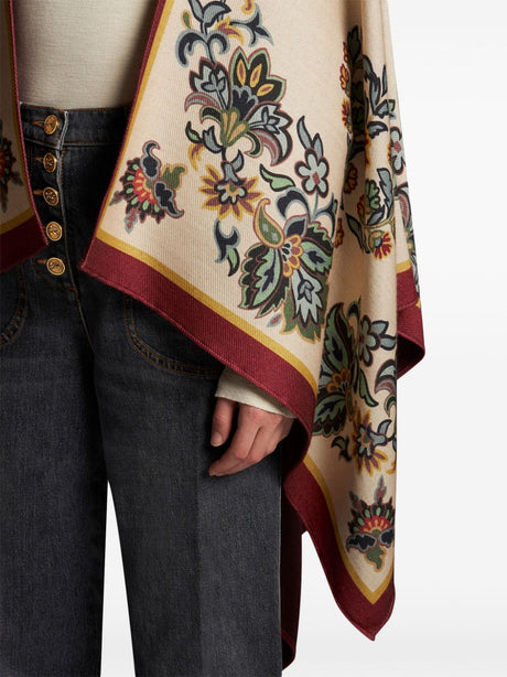 ETRO Floral Printed Cape for Women