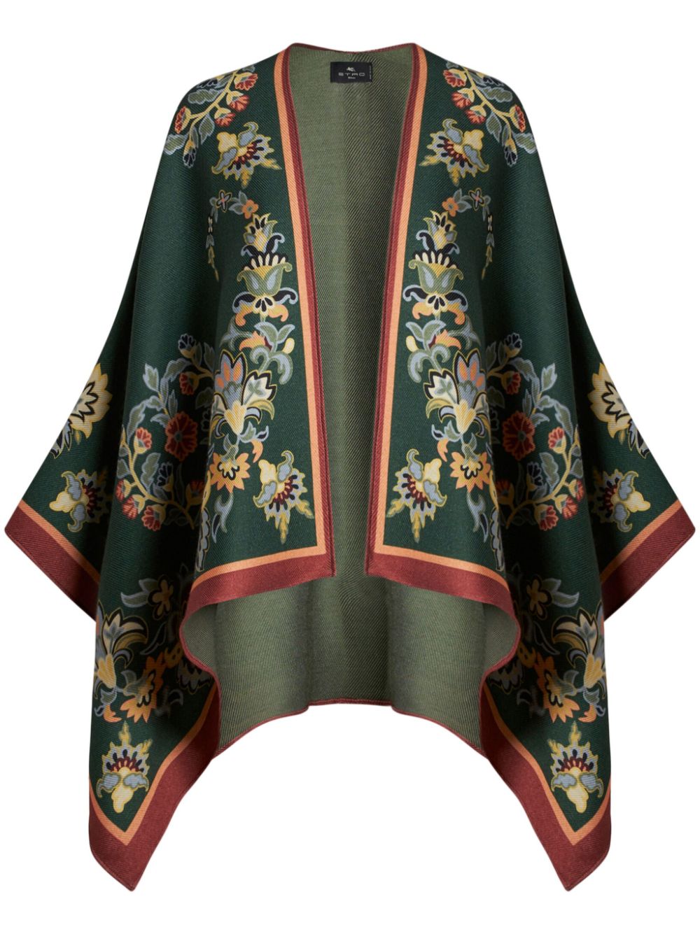 ETRO Floral Printed Pullover Cape for Women