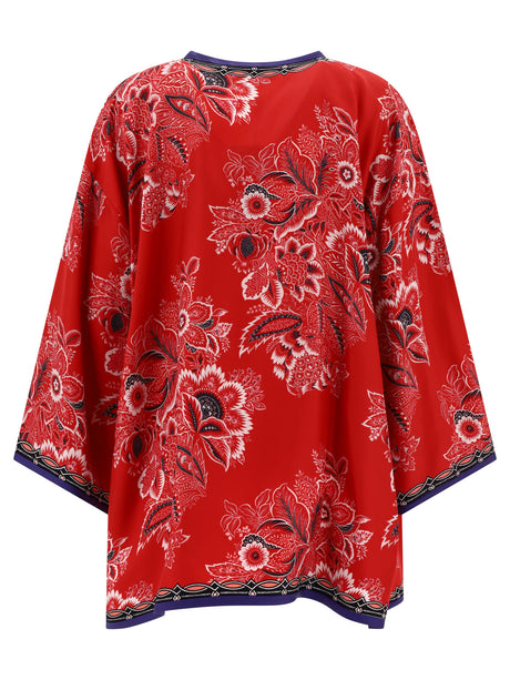 ETRO Floral Print Silk Jacket for Women - SS24 Collection